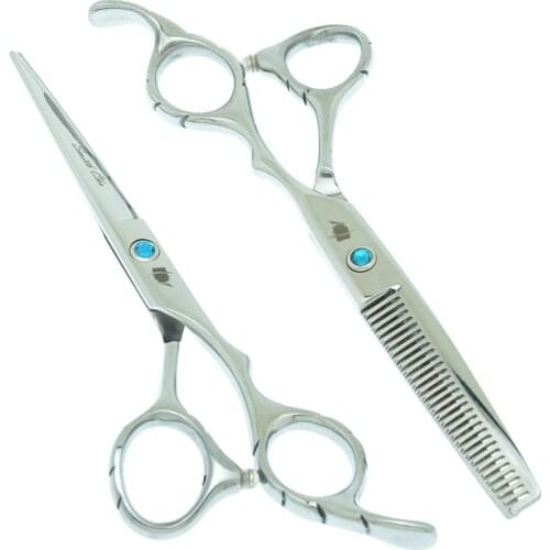 6.0" Hairdressing Salon Professional Thinning Scissors Hair Cutting Shear Barber Razor Japan 440c Smith Chu Hair Clipper A0036C