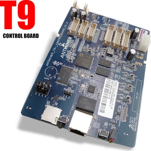 Used Good For Antminer E3 B3 T9+S9 B3 E3 Control Board 13.5T or 14T (3 board) Mining Board 2X Fan Connector Ethernet 10/100Mbps