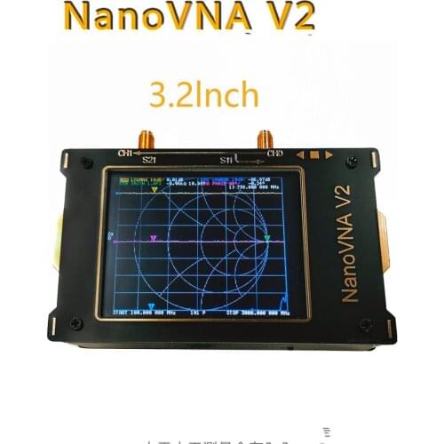 3.2 Inch S-A-A-2 NanoVNA V2 Antenna Analyzer Shortwave 3G Ve