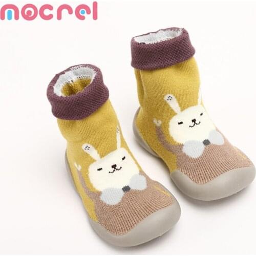 Terry Rabbit Baby Bear Children Toddler Shoes Inside And Outside Soft Bottom Shoes Winter Footwear In Paragraph First Walkers