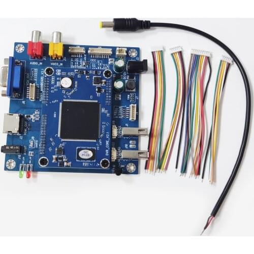 Video Recording System Main Board supports analog CVBS/ AHD 1080P/720P video input With remote control