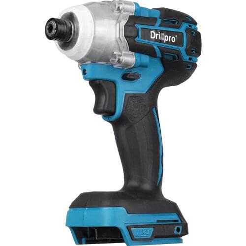 18V Cordless Electric Screwdriver Speed Brushless Impact Wrench 1/4 inch Rechargable Drill Driver LED Light For Makita Battery