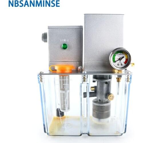 NBSANMINSE SDR5-32 Lubricating Pump AC 380 Volt 50 Hz 3 Liter 2 Mpa with overflow valve For CNC Printer Machine