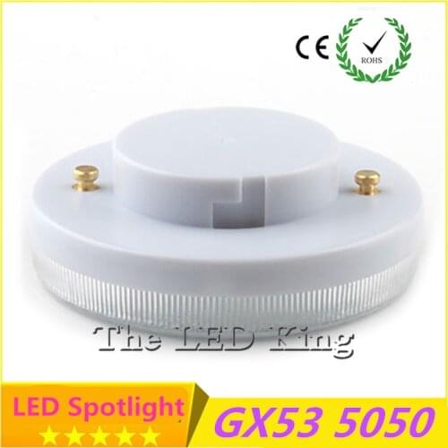 Gx53 lamp 5w 7w 9w led bulb gx53 base for gx53 led light ac 110 220v 240v smd2835 25pcs leds warm cold white light