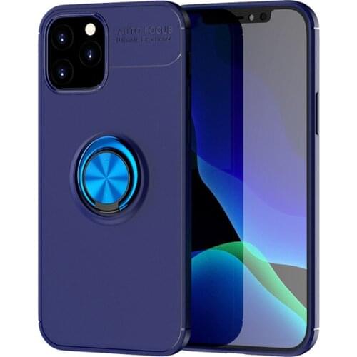 Shockproof Kickstand Phone Case For iPhone 11 Pro 12 Mini XR XS Max X 6 6S 7 8 Plus Finger Magnetic Ring Holder Anti-Fall Cover