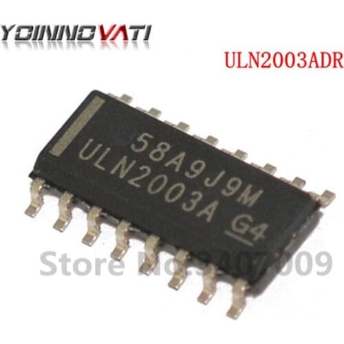 10pcs ULN2003A ULN2003 ULN2003ADR SOP-16 With each other Logic Gates CMOS Quad 2-In new original