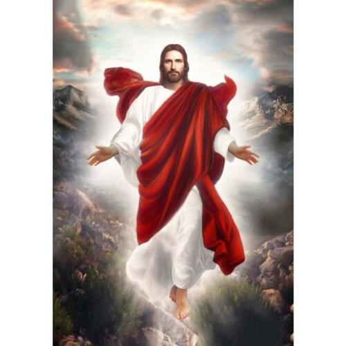 5D Diamond Painting Full Drill Diamond Embroidery "Religious Jesus" Picture Of Rhinestone Handmade Home Decor GJ107