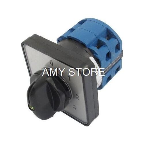 660V 20A 8 Terminals (0-1-2-3-4) 5 Position Rotary Contarol Cam Universal Combination Switch SZW26-20/0-4.2