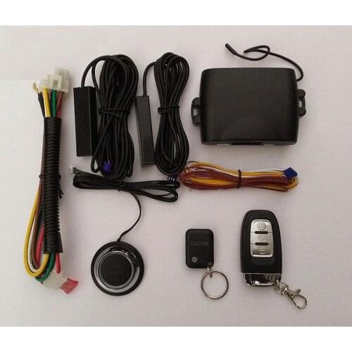 Auto Car Alarm System Keyless Entry Car Engine Remote Controller Starline Universal Remote Central Locking PKE Start Stop Button
