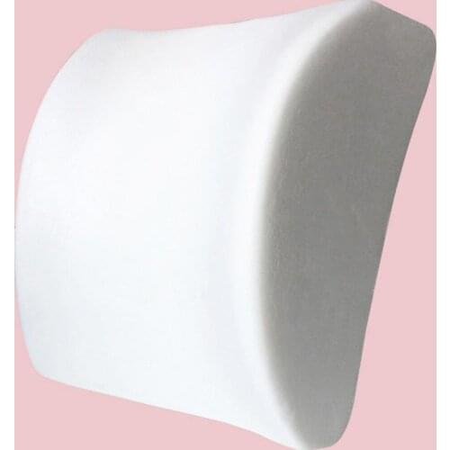 Custog Memory Foam Pillow Seat Cushion Waist Support Back Cushion For Office Chair Orthopedic Health Care Pad Without Cover