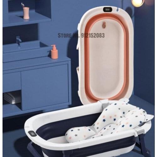 Baby Bath 0-3-year-old Baby Can Sit And Lie In Multi-functional Bath Bucket For Newborn Baby