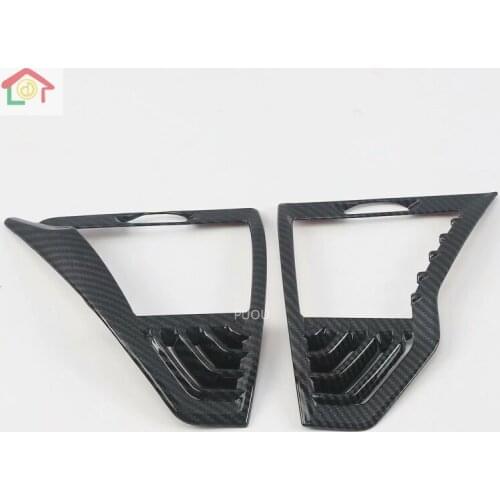 For 2018 BMW X3 G01 X4 G02 Car Front Side Air Vent Outlet L/R Panel Cover Trim Frame Automotive Interior Stickers