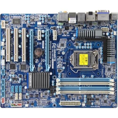 For Gigabyte GA-H67A-UD3H-B3 Original Used Desktop Motherboard H67A-UD3H-B3H67 Socket LGA 1155 DDR3 On Sale