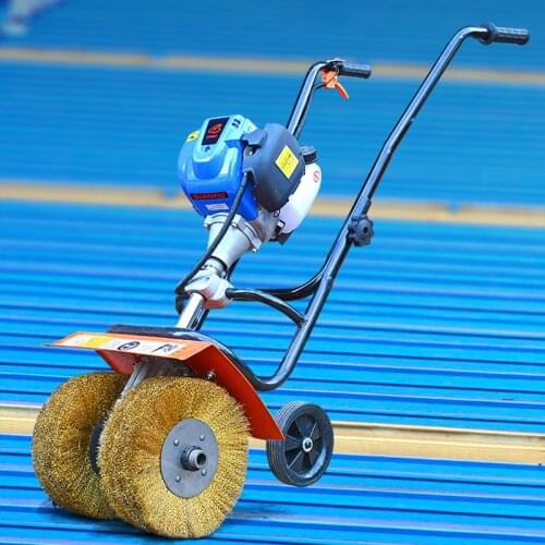 Electric Hand-Push Type Rust Remover Color Steel Tile Renovation Rust Removal Small Rust Remover Rust Removal And Polishing