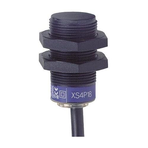 XS4P18NA340 Inductive sensor XS4 M18 - L36mm- PPS - Sn8mm - 12..24VDC - cable 2m