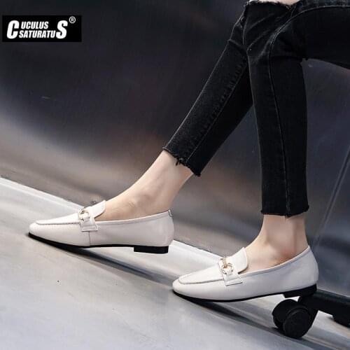 Women Flats Shoes Loafers Ladies Fashion Genuine Leather Sneakers Women Designer Flats Ladies Shoes Woman Luxury Female Footwear