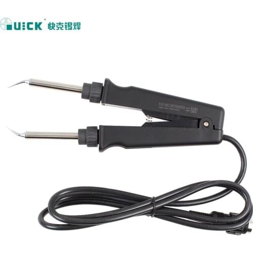 Newest Tweezers iron QUICK 989 + Soldering iron handle with original hakko937 quick 969 967 936ESD and other solder station use