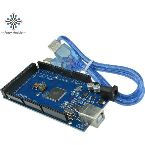 Mega 2560 R3 Mega2560 REV3 (ATmega2560-16AU CH340 CH340G) Board With USB Cable Compatible For With USB Cable Top Quality