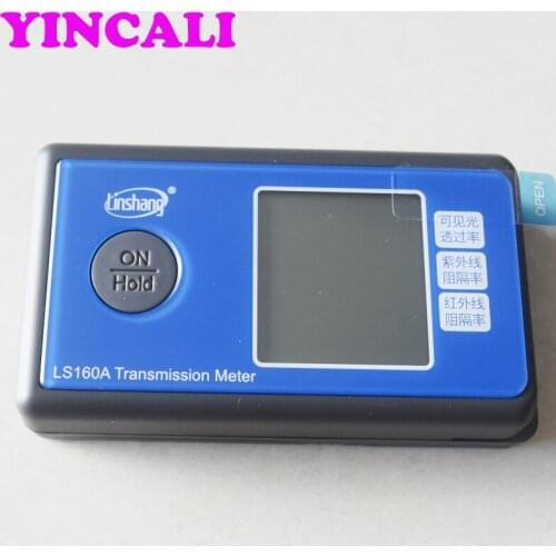 Fast Shipping Portable Transmission Meter LS160A Solar Film Tester Three function in ONE Device for Measuring Transmission Value