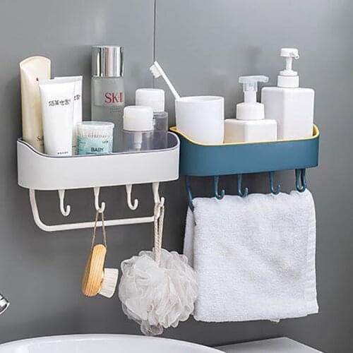 Self-Adhesive Wall Hanging Storage Rack For Bathroom Kitchen Storage,Bathroom Drain Storage Rack Load Bearing 3KG