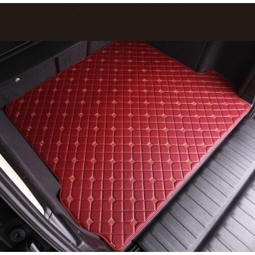 No Odor Waterproof Carpets Boot Rugs Custom Special Car Trunk Mats for Toyota Alphad Land Cruiser Previa Sienna Vios
