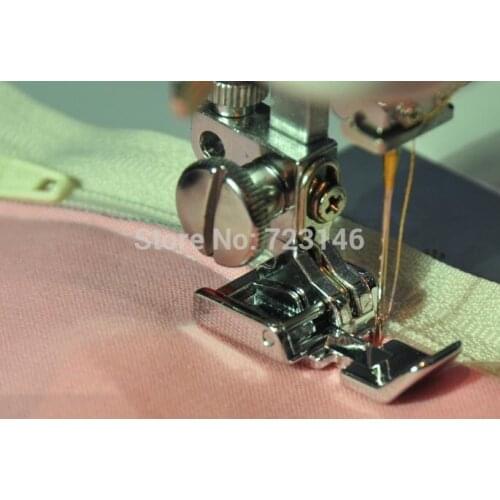2015 Top Fashion Promotion Sewing Machines with free Shipping Snap-on 2 Way Zipper Foot for for Household Sewing Machine
