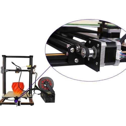 3D Printer Parts Y Axis Nema 17 Stepper Electric Motor Bracket Fixed Holder for Creality CR-10 Tornado 2040 V-Slot J0PB