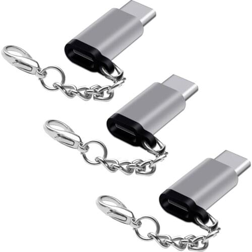 5PCS Micro USB to Type C Otg Adapter for Xiaomi Redmi Note 9 Pro 8 9S Samsung Galaxy Note 20 Ultra S20 Plus Huawei Oneplus Typec