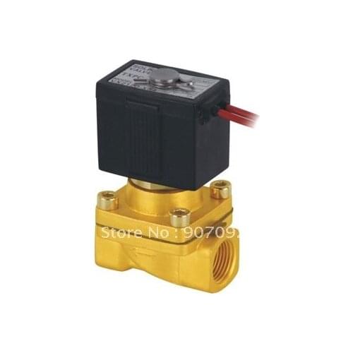 Free Ship 3/8'' 10pcs SMC Equivalent VX2120 2 Way Brass Solenoid Valve VX2120-10