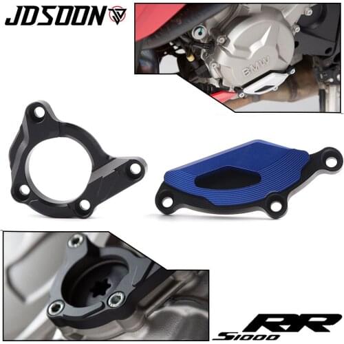 Engine Case Stator Alternator / Pulse Timing Cover Guard Crash Pad Slider Protector For BMW S 1000 RR S1000RR K46 2016 2017 2018