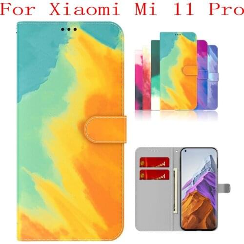 Sunjolly Case for Xiaomi Mi 11 Pro Wallet Stand Flip PU Phone Case Cover coque capa Xiaomi Mi 11 Pro Case Xiaomi Mi 11 Pro Cover