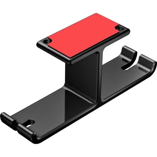 New Bee Portable Dual Headphone Holder Aluminum Headset Hanger Universal Holder Charging Cable Winder New