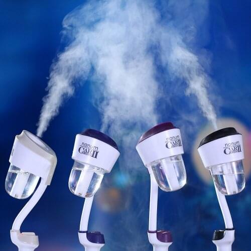 Double USB Car Charger Mini Ultrasonic Humidifier Humidifier Aroma Diffuser With Auto-off Function Purification