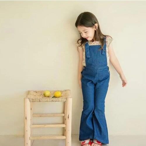 IN STOCK 2021 NEW SP Baby Girl Winter Clothes Jeans Pants Kids Winter Jumpsuits Toddler Girl Pants Wholesale Clothing