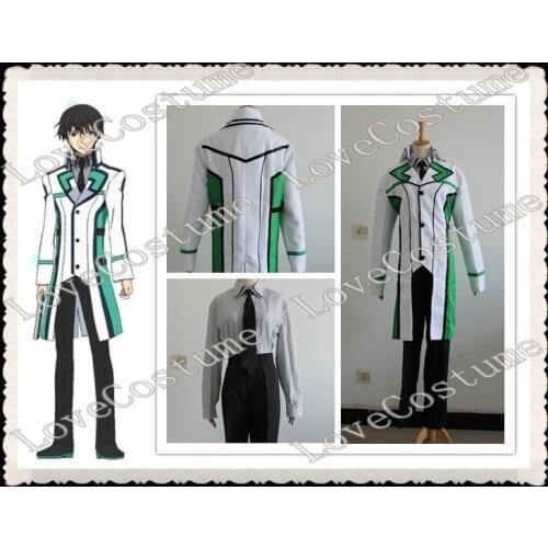 The Irregular at Magic High School Mahouka Koukou no Rettousei Tatsuya Shiba Cosplay Costume Tailor made