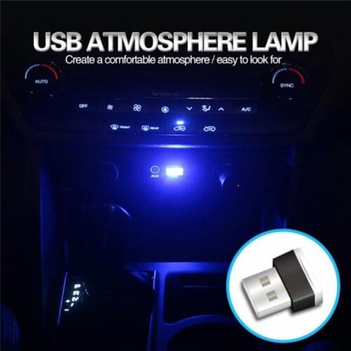 Multifunction Mini USB Light LED Modeling Light Car Ambient Light Neon Interior Light Car Interior Car Interior accessories