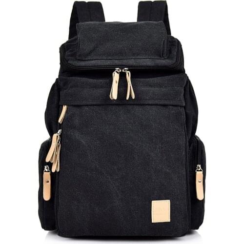 New Korean version of the retro backpack female student rucksack mens outdoor leisure travel bag mountaineering bag