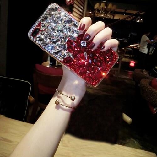 XSMYiss For iPhone 12 11 Pro MAX XS MAX XR 6 7 8 PLUS Luxury Glitter Back Cover Crystal Bling Diamond rhinestone soft Phone case