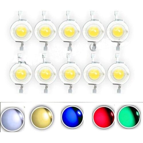 Full Watt CREE 1W LED light Beads 110LM DC 3.2V-3.4V SMD High Power Emitting Diodes Chip LEDs lamp Source DIY Spotlight Bulb