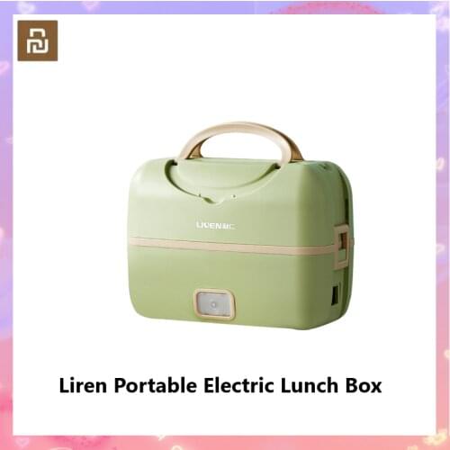 Mijia Liren Portable Cooking Electric Lunch Box Multifunctional Plug-in Electric Heating Cooking Large Capacity Double Layer