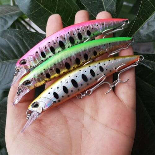 Swolfy Long Shot Sink Fishing Bait Lure 110mm 16g Professional Minnow Fishing Bait Suitable For Casting Hard Bait Fishing Lure