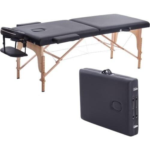 185*70cm Folding Massage Bed with Carrying Case Professional Spa Beauty Massage Tables Portable Salon Furniture массажный стол