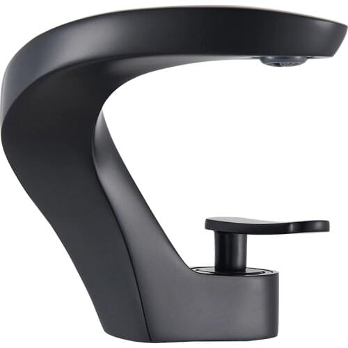 Basin Faucets Bath Basin Mixer Faucet Creative Waterfall Water Outlet Bathroom Vessel Sink Mixer Taps Hot and Cold Water Mixer