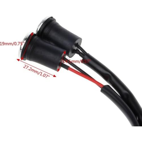 2Pcs Neutral Reverse Motorcycle N/R Light Indicator ATV Light Gear For 50cc 110cc 125cc 150cc 200cc 250cc E7CA