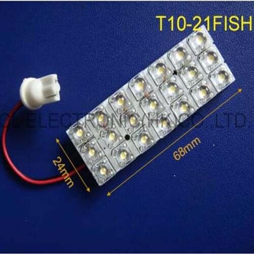 High quality fish led 12V car tail lights,led lamp board,led car reading lights,car led lamp panel free shipping 20pcs/lot