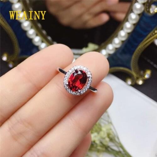 Women's Silver Rings Weainy China