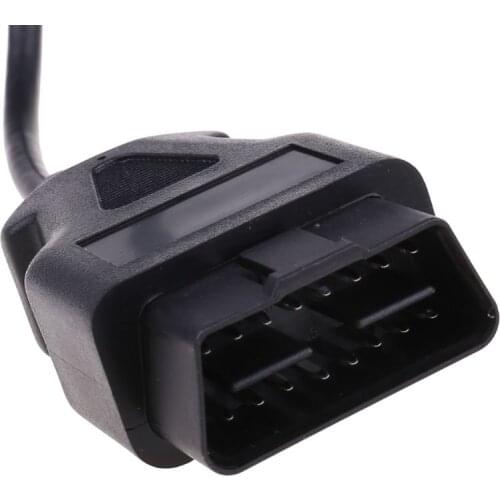 X7AE Universal OBD2 16Pin TO DB9 RS232 Adapter Cable Car Auto Diagnostic Interface