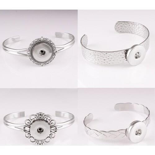 XH6262 copper 18mm snap button jewelry Bracelet&Bangles High Quality for girls Women