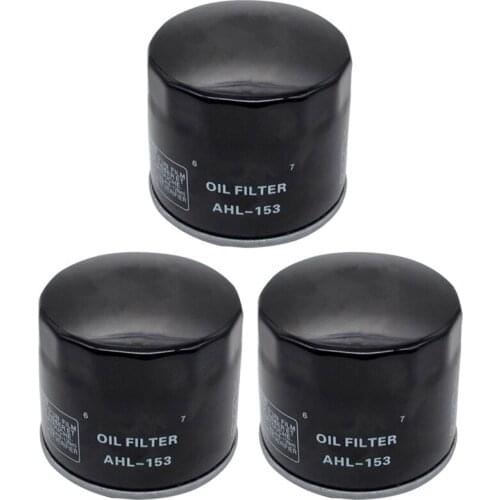 Motorcycle Parts White / Black Oil Filter For DUCATI M750 750 - All 1996-1998 M600 600 - All 1993-1997