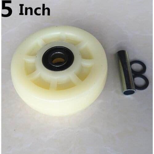 5 Inch Heavy Caster Nylon Wheel Single Wear-Resistant Load-Bearing Trolley Flat Car